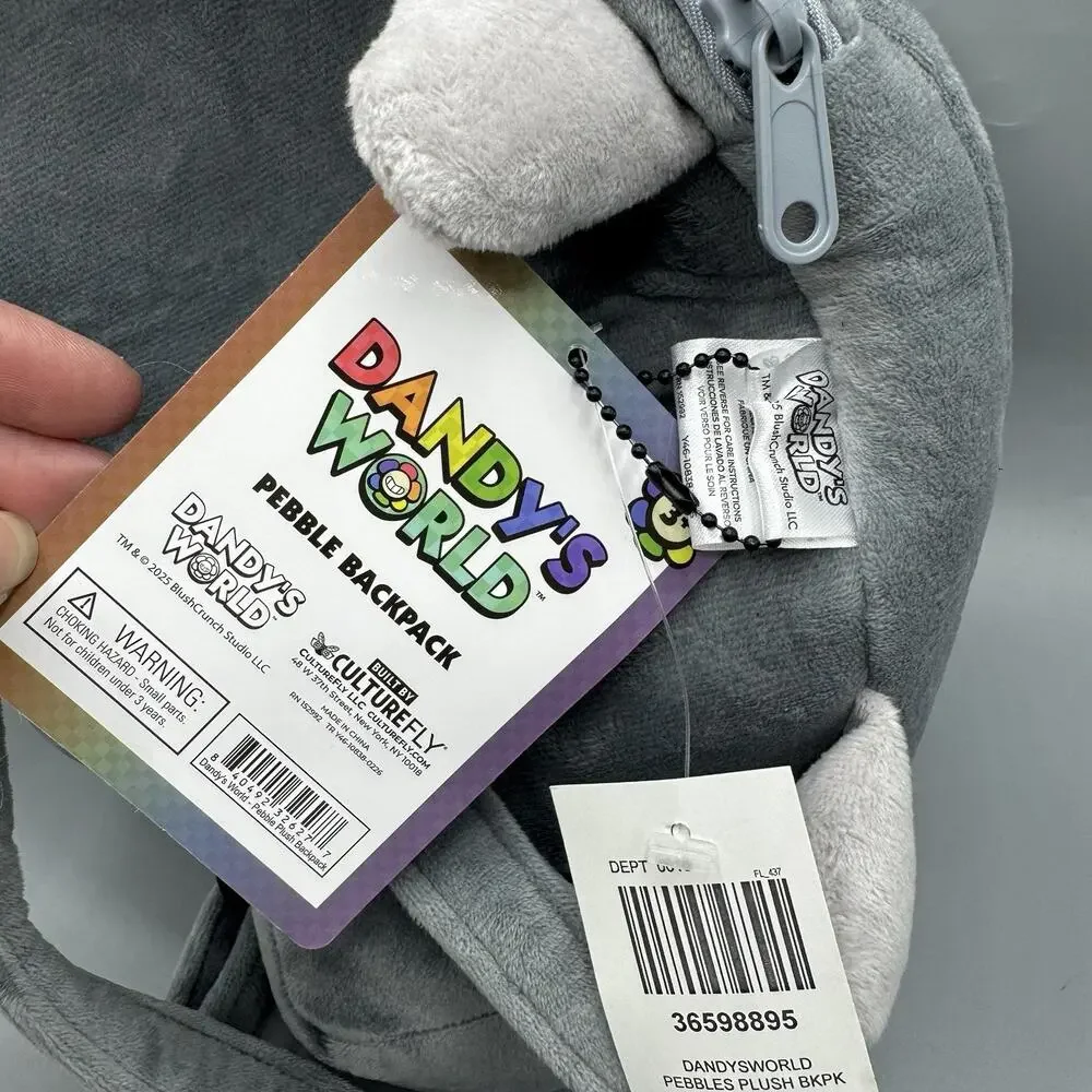 Official Dandy’s World Pebble Backpack Hot Topic Exclusive Plush Bag NWT